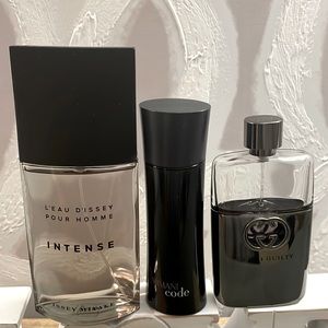 Mens Cologne Trio